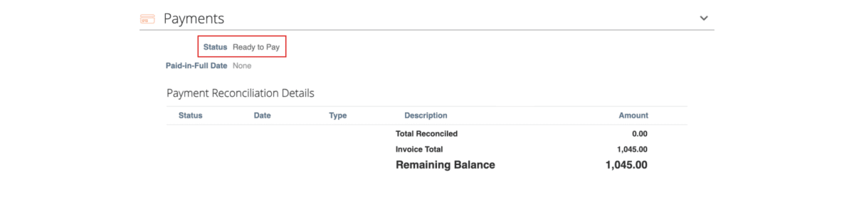 A screenshot of Step 5 of How to Check Invoice Status