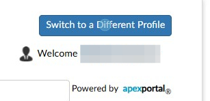 Webpage interface showing a 